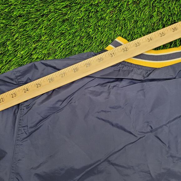 Vintage Eastbay Pullover Windbreaker Large 23x23 Boxy Blue - Picture 4 of 15